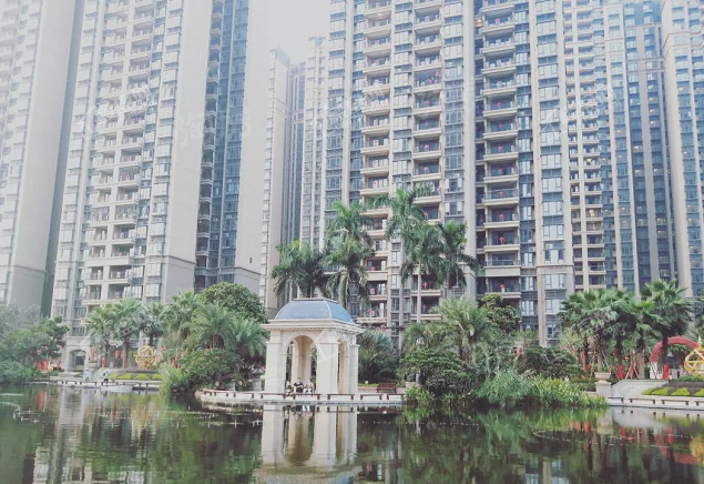 恒大郦湖城实景图