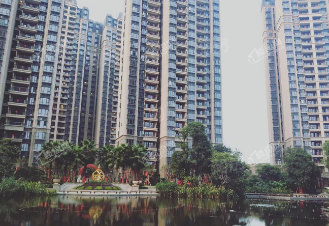 恒大郦湖城实景图