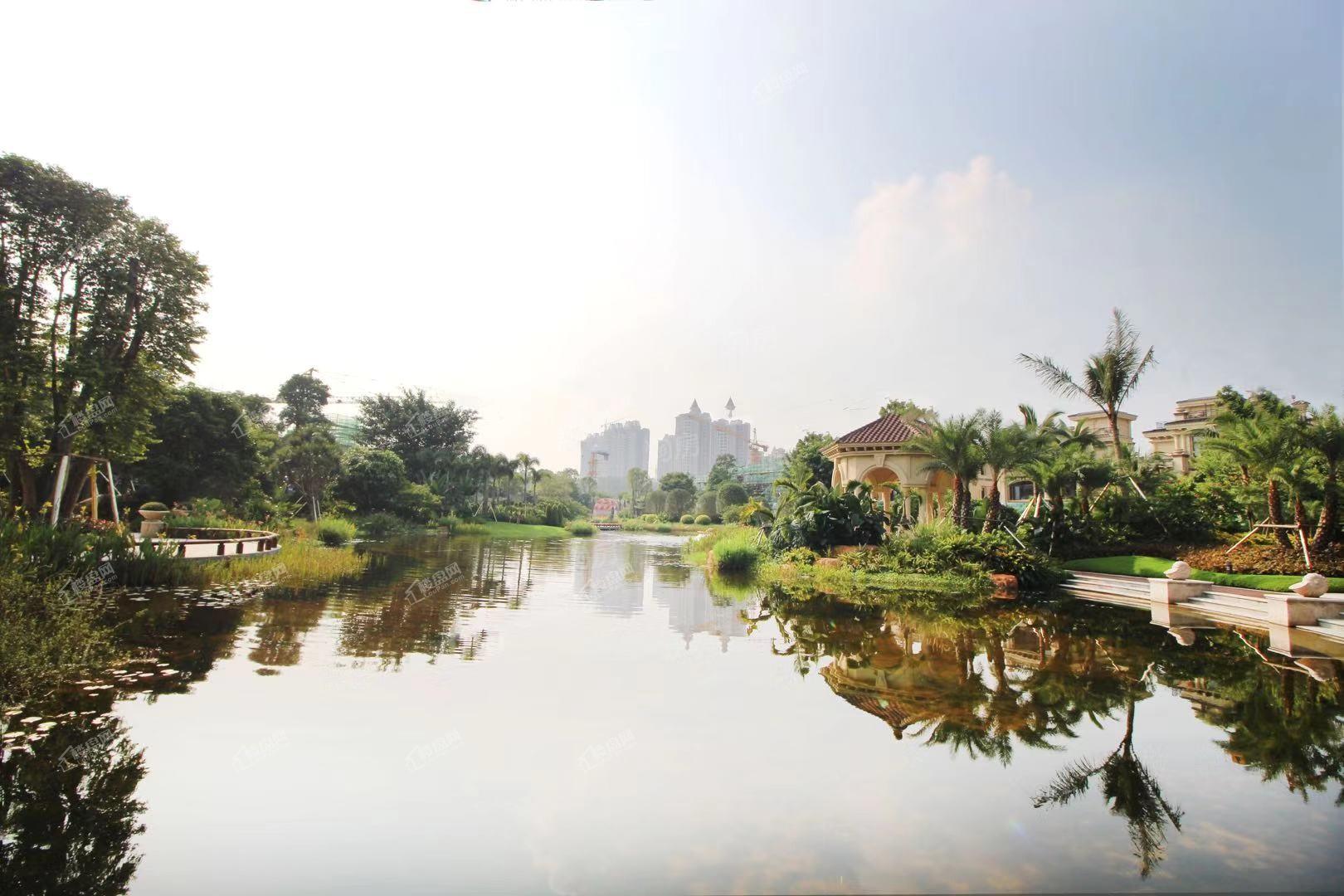 恒大山水龙盘实景图