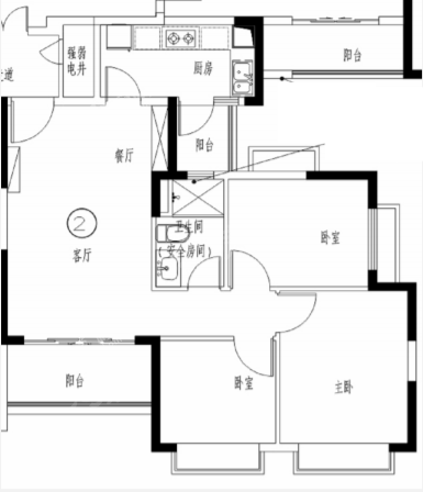 38座02户型91㎡