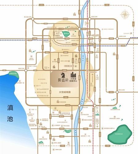 碧桂园隆盛府位置图