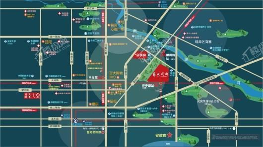 金隅大成郡位置图
