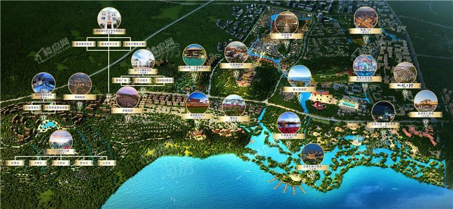 七彩云南·古滇名城效果图