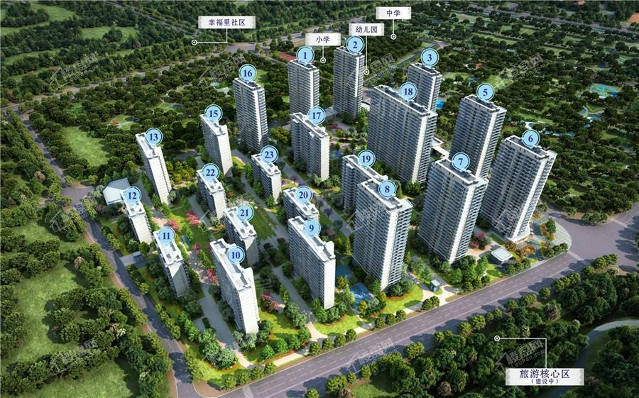 七彩云南·古滇名城效果图