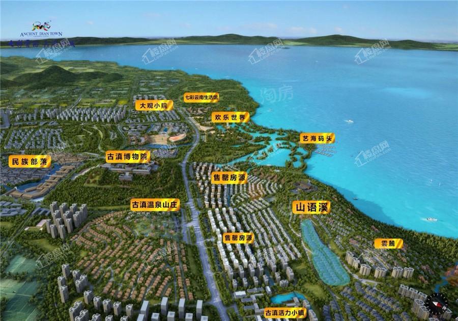 七彩云南·古滇名城效果图