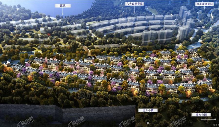 七彩云南·古滇名城效果图