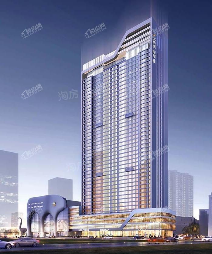 21世纪太阳城银座效果图