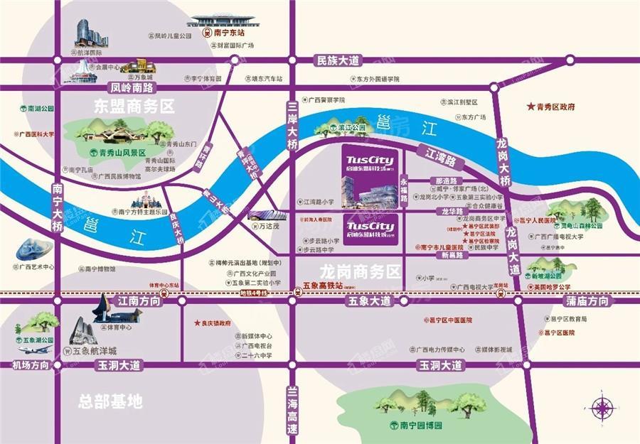 启迪亮2期科技公寓位置图