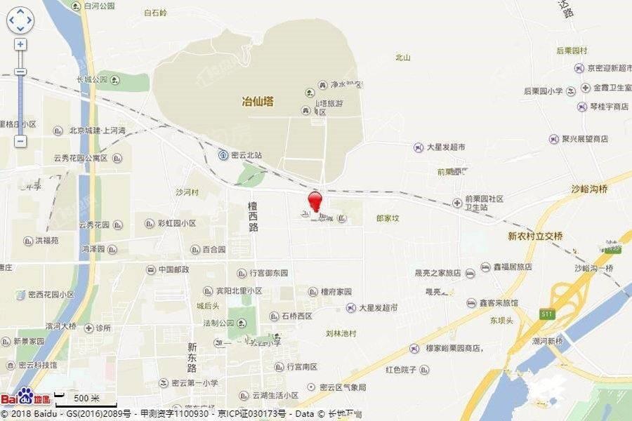 京投发展锦悦府位置图