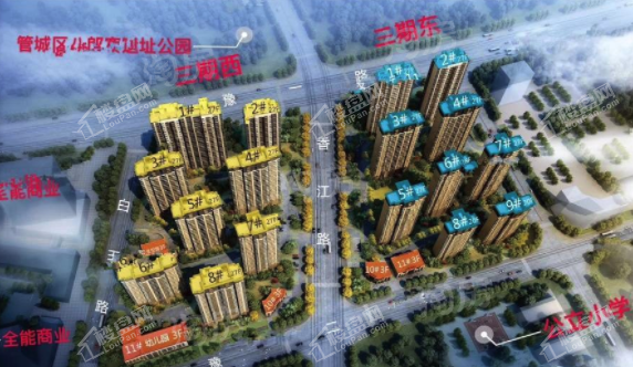 绿地花语城效果图