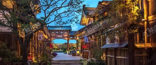 世茂莲花山小镇实景图