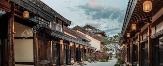 世茂莲花山小镇实景图