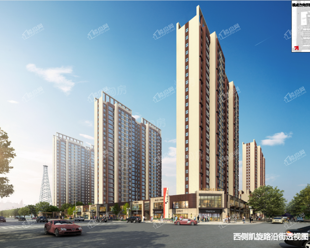 国奥城效果图