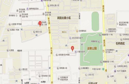 首创·禧悦府位置图