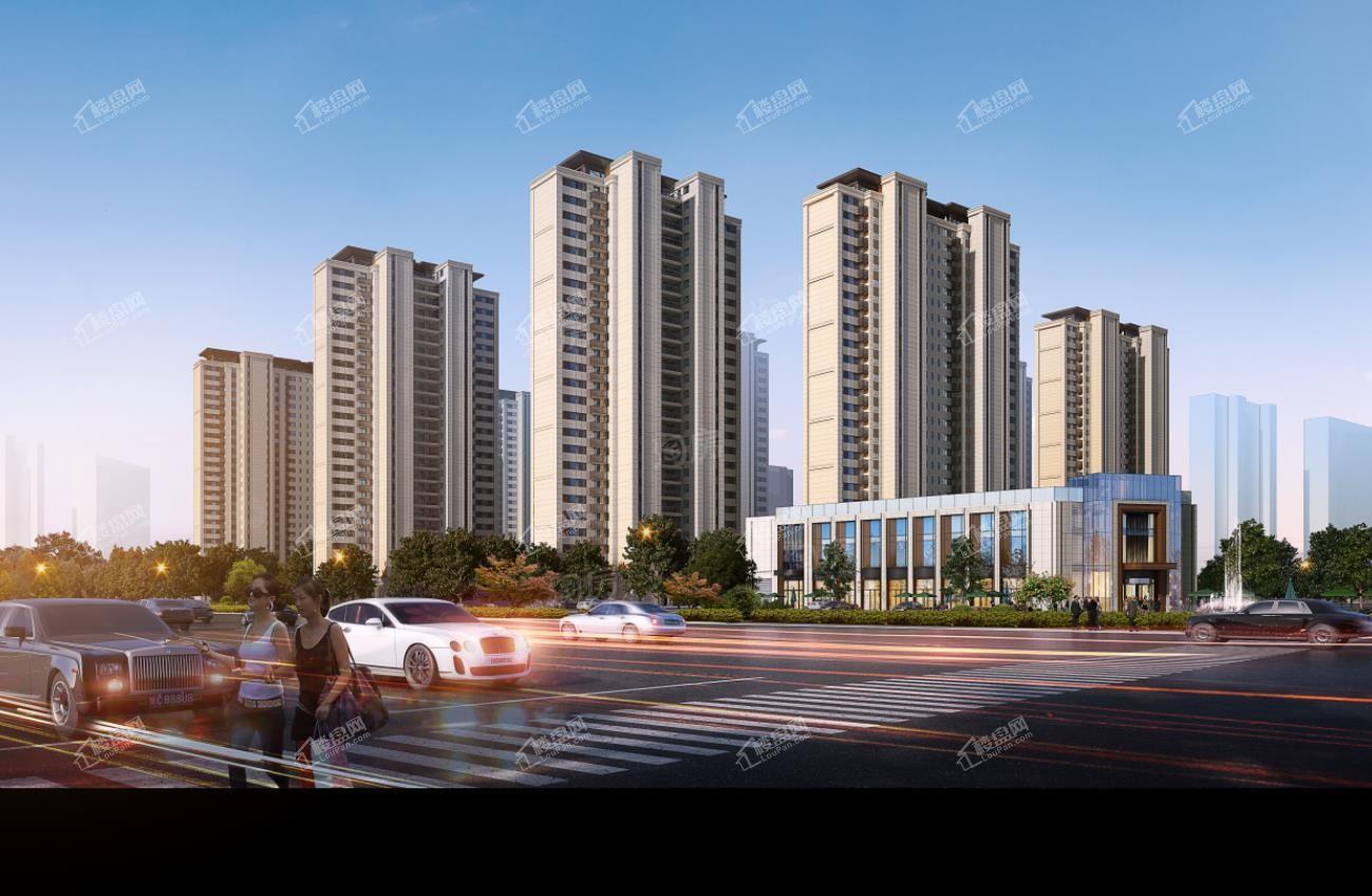中海河山郡效果图
