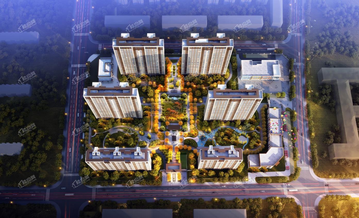 中海河山郡效果图