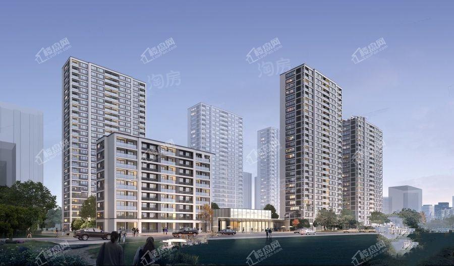 滨江东原拥翠府效果图