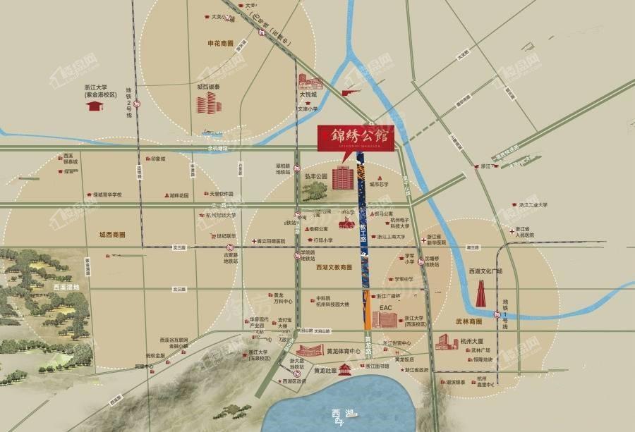 中冶锦绣公馆位置图
