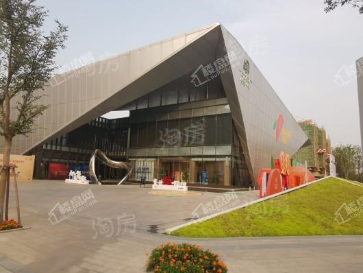 建业电影小镇之橙园实景图