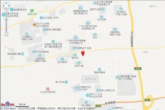 旭辉·汇樾城位置图