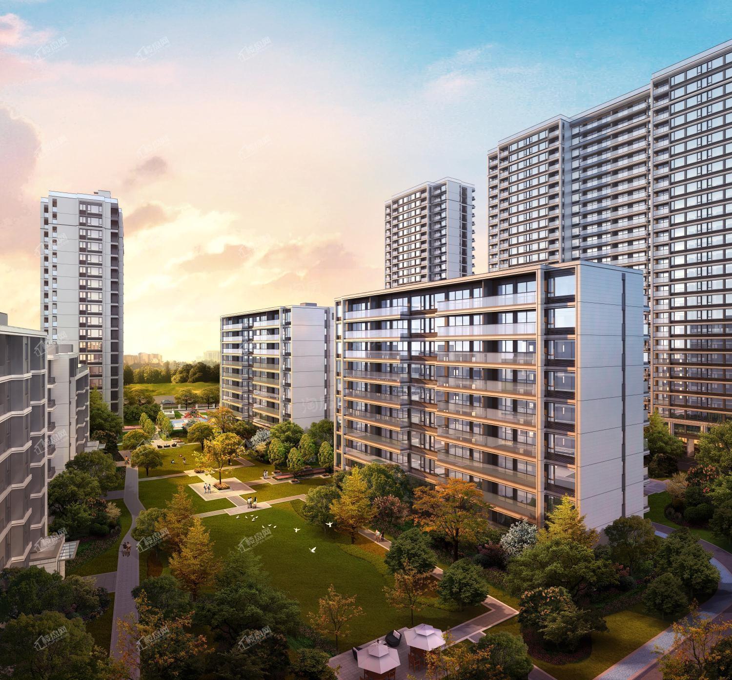 华景川云流名邸实景图