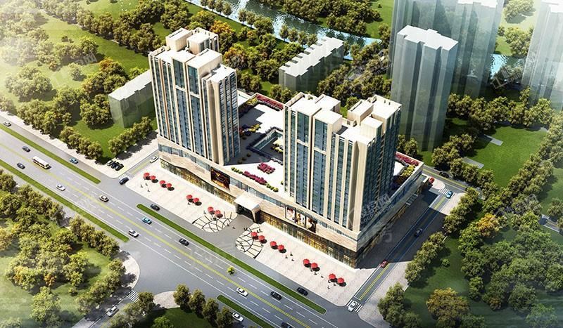 新名居鑫天化中心效果图