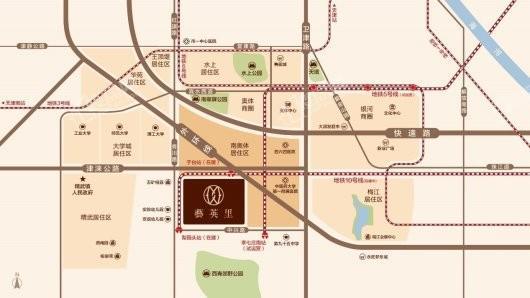 艺英里位置图