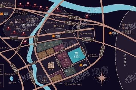 天地源叠璟院位置图