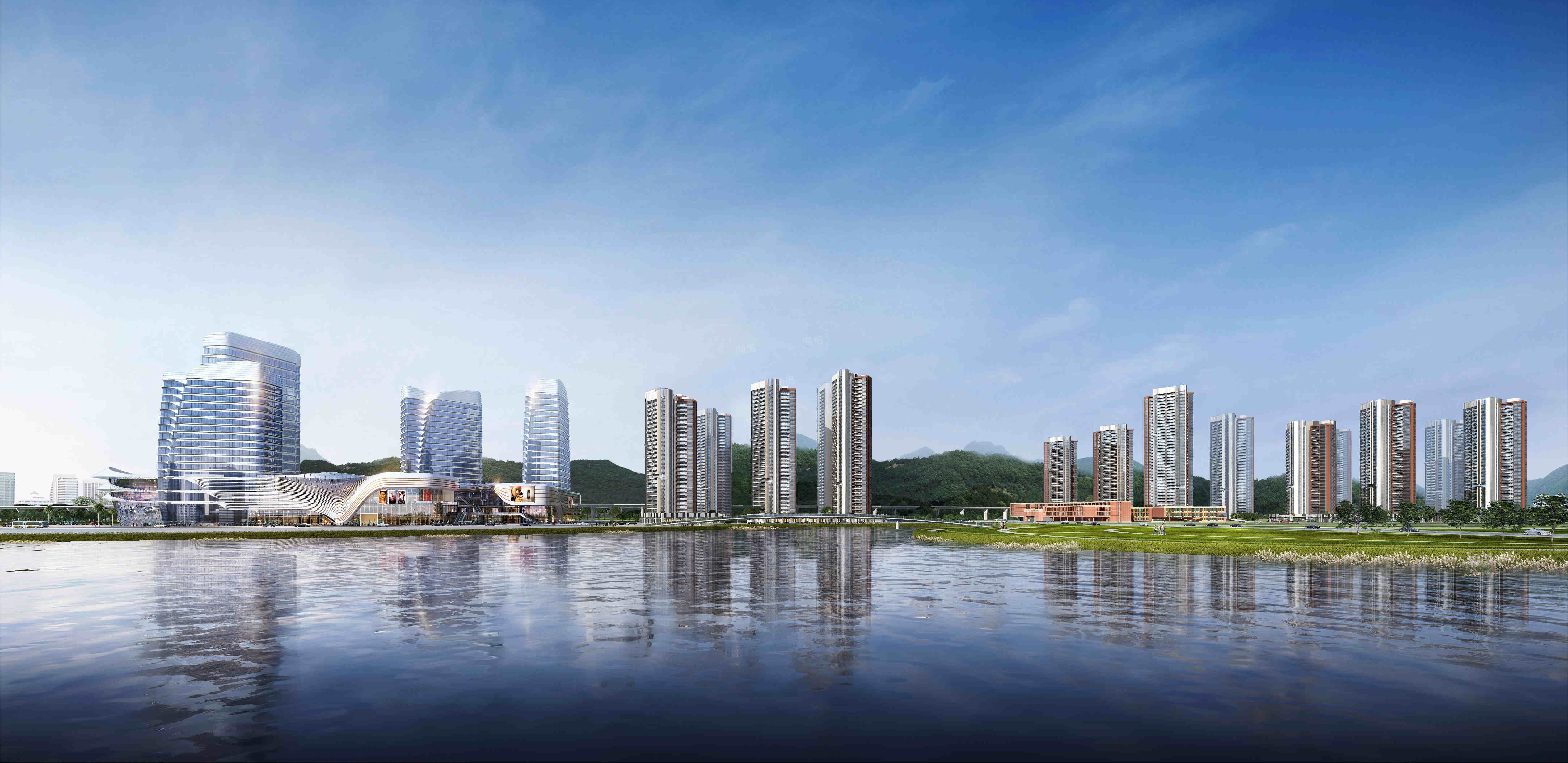 星河·东悦湾效果图