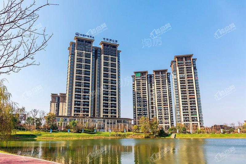 中铁阅山湖实景图