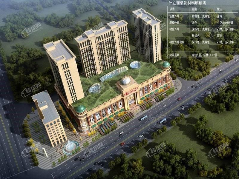 中发源时代广场效果图