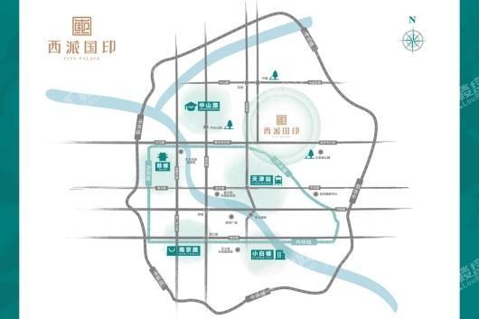 中国铁建西派国印位置图