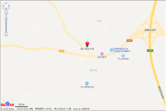 富力西柏水镇位置图