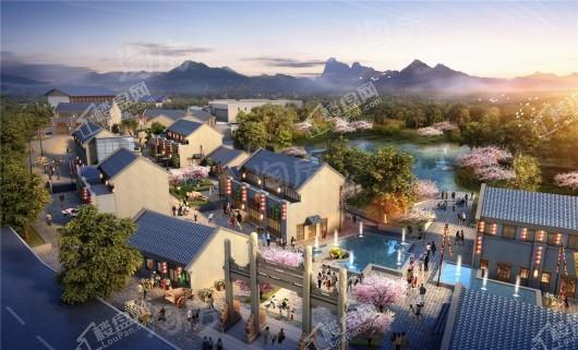 富力西柏水镇效果图