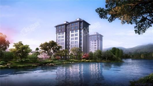 富力西柏水镇效果图