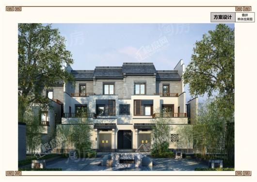 富力西柏水镇效果图