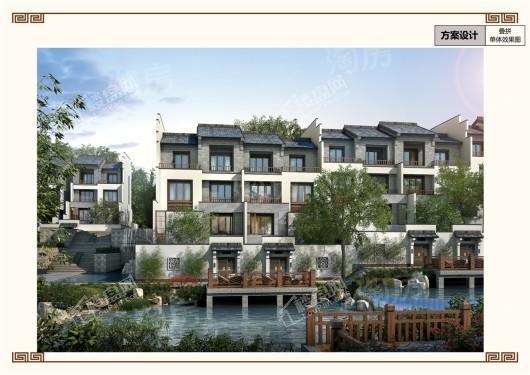 富力西柏水镇效果图