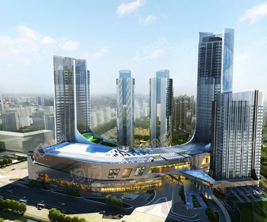 成华奥园广场效果图