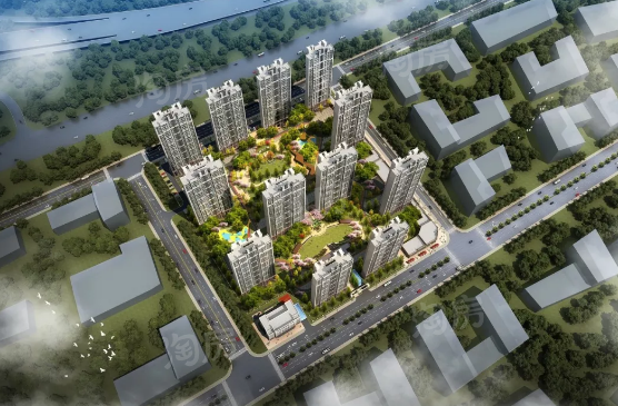 电建洺悦华府效果图