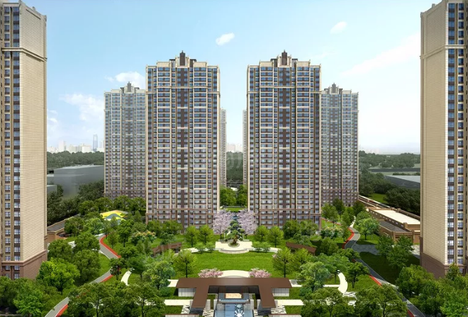 电建洺悦华府效果图