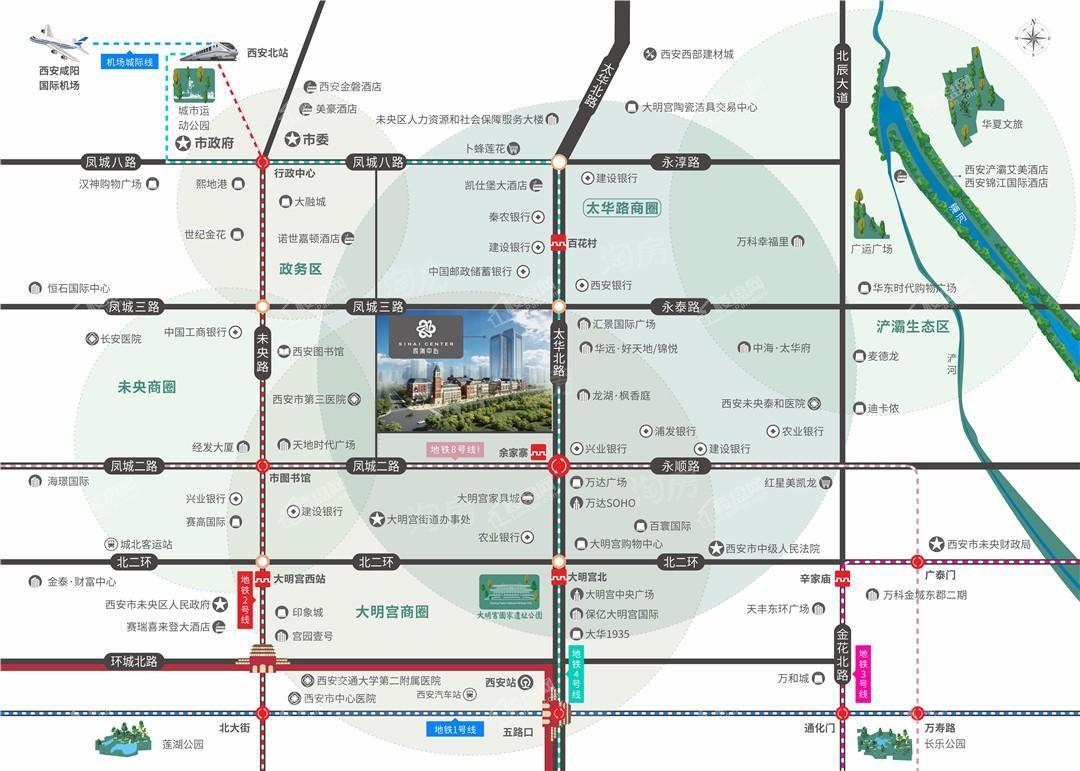 四海中心位置图