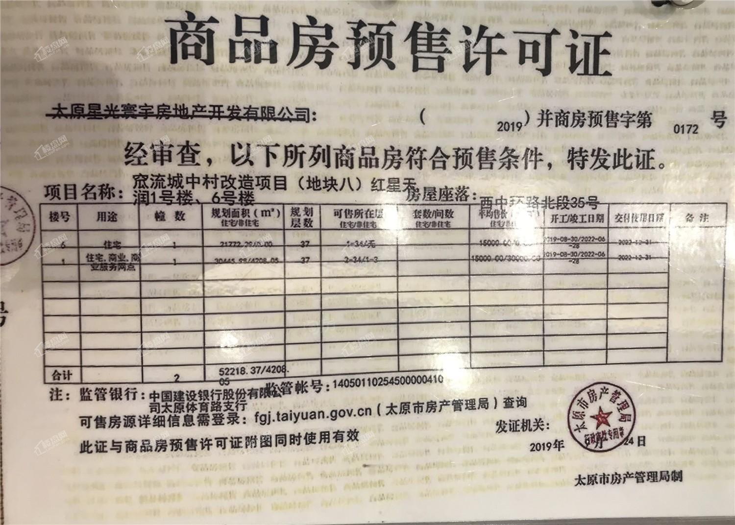 红星天润配套图