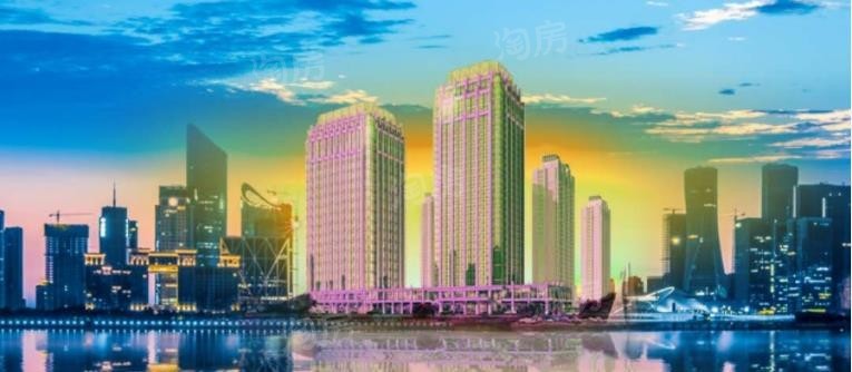 全景晋阳湖效果图