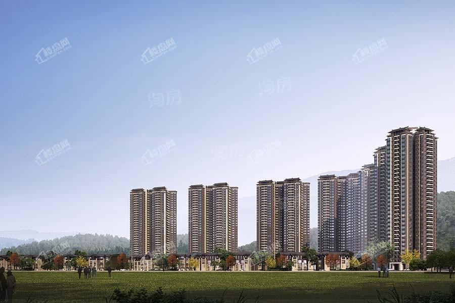 雪松灵水小镇效果图