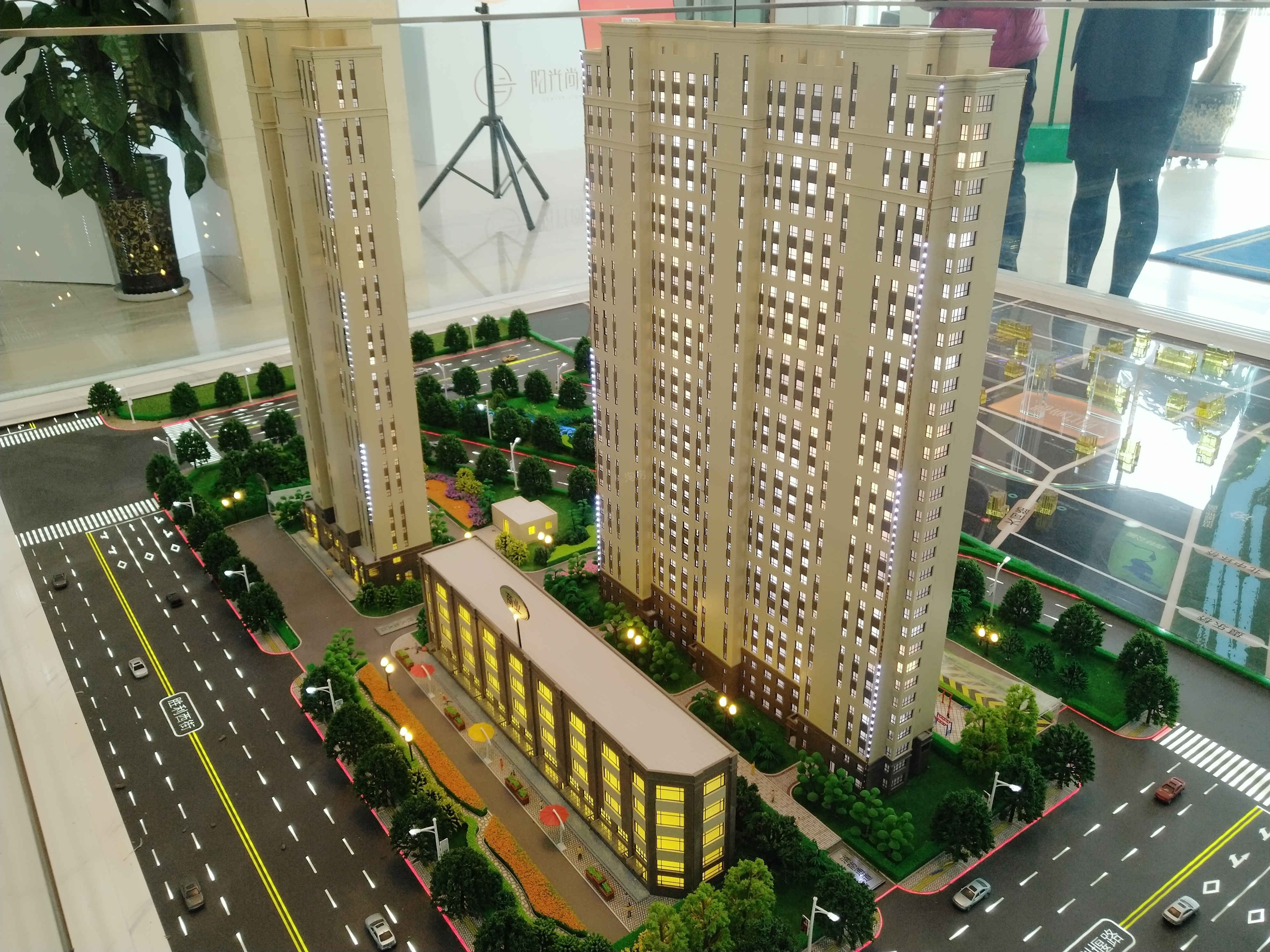 阳光尚都实景图