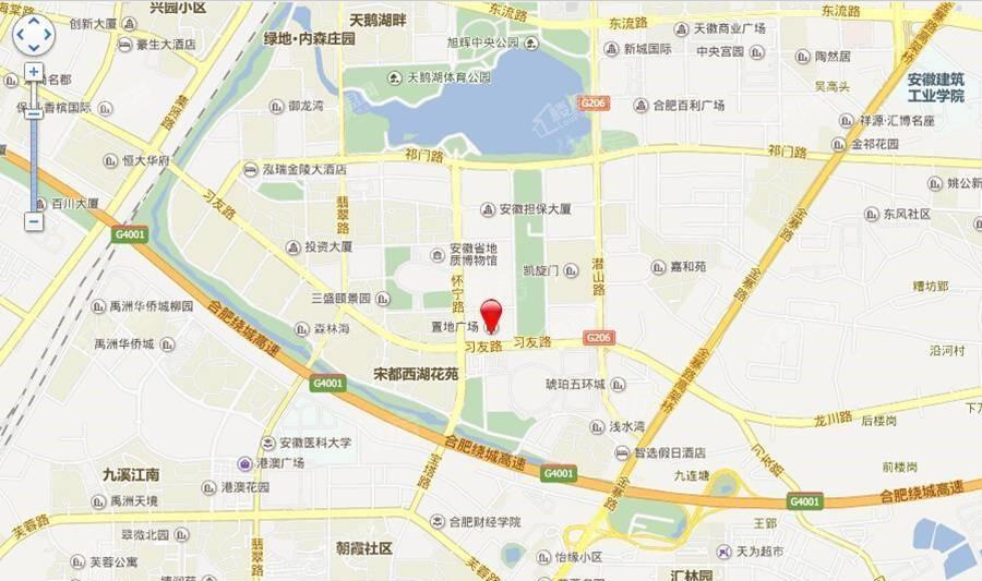 置地广场位置图