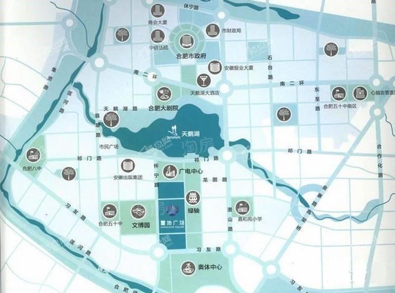 置地广场位置图