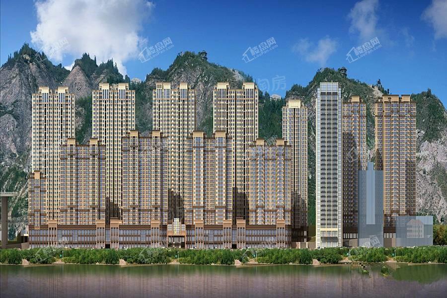 黄河春城效果图