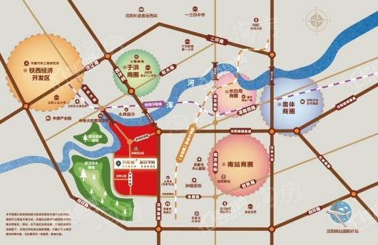 孔雀城新京学府位置图