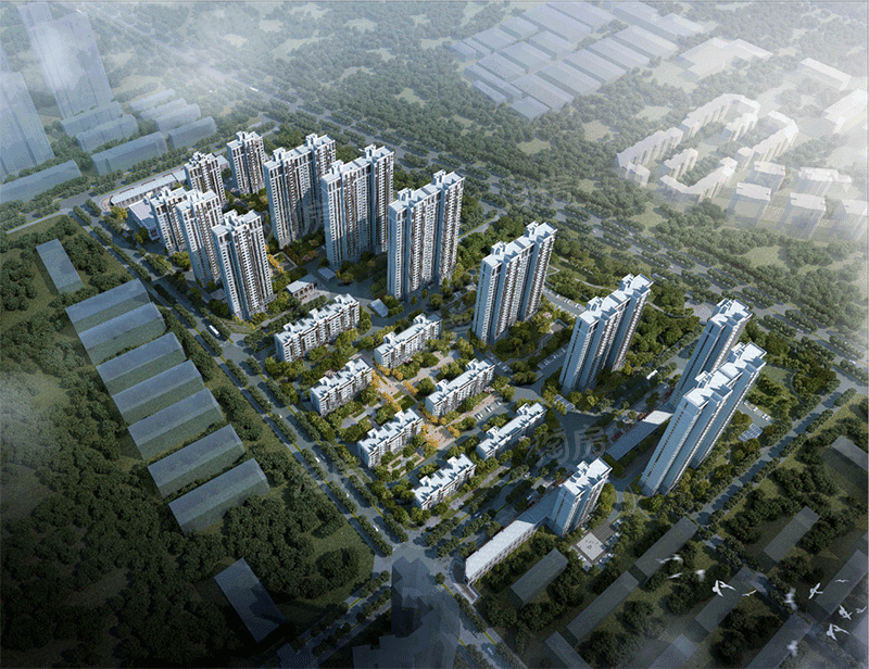中海熙岸效果图
